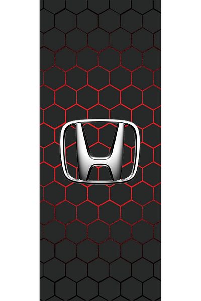 TKY Honda Printed Door Post Foil - Set of 2