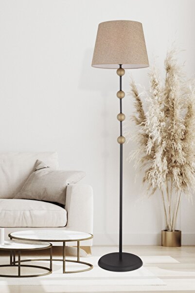 Apliqa Keanna Eskitme Dekoratif Modern Tasarım Ayaklı Oturma Odası-salon Lambader