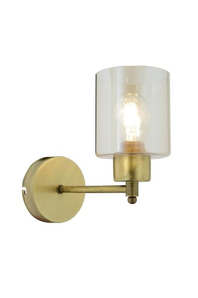 Apliqa Geneva Eskitme Duvar Lambası Yatak Odası-Yatak Başı-Banyo İçin Modern Aplik