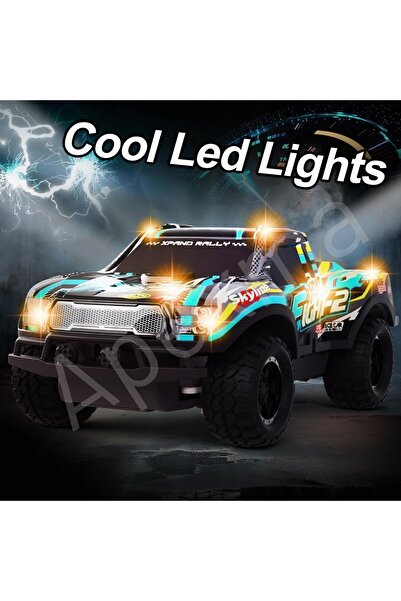 welcomein Full Fonksiyon Led Işıklı Gövde 1:20 Off Road Şarjlı Rc Uzaktan Kumandalı Yarış Arabası