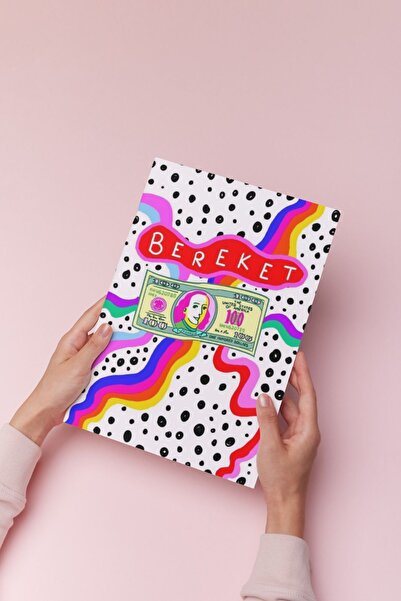 Hello Melody Design Baskı Koleksiyonundan "BEREKET" Baskısı - Çerçevesiz