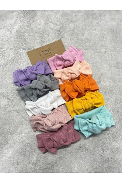 MinnieKids 10 Piece Ribbed Bandana Set