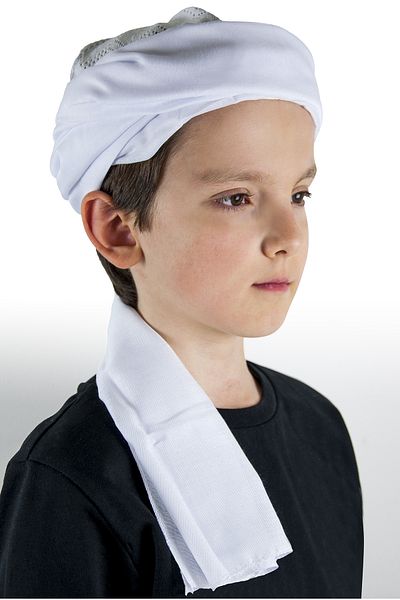 ihvanonline Wrapped Yellow Cloth - White