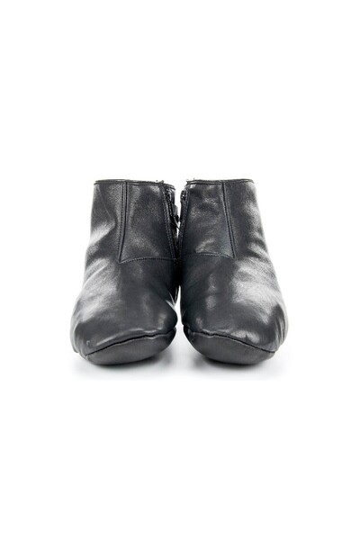 İhvan Мрежести чорапи с козина от овча кожа, широк цип, черни