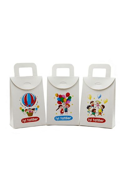 reprodesign Good Holiday Printed Gift Box - 10X15, 15 Pieces, 3 Different Models