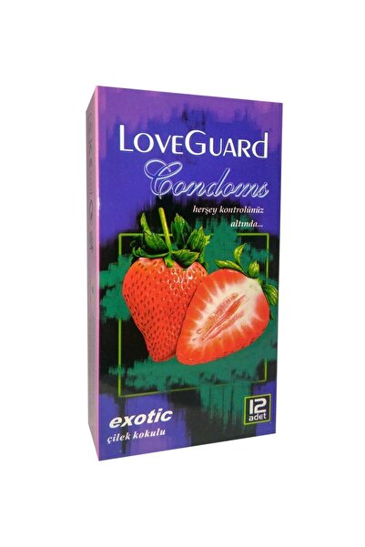 Love Guard Loveguard Exotic ( Çilek Kokulu) Prezervatif