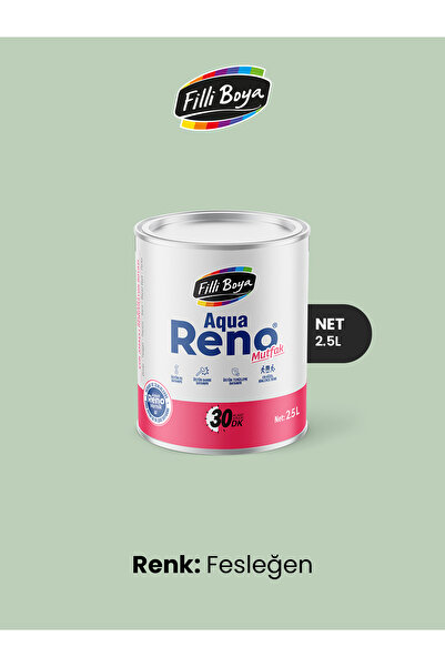 Filli Boya Aqua Reno Mutfak 2.5 Lt Fesleğen