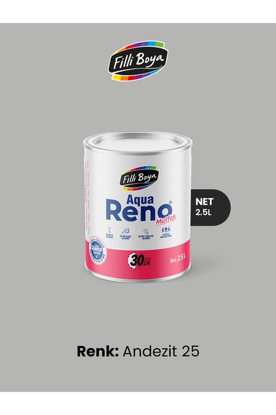 Filli Boya Aqua Reno Mutfak 2.5 Lt Andezit 25