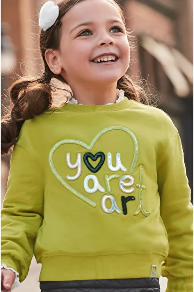 MAYORAL Embroidered Sweatshirt for Girls