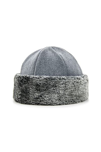 İhvan Gray Ertugrul Börk Hat - Stamped Börk Beret