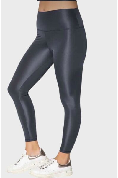 tusem butik homewear Ženske disko čarape u dimljenoj boji Visok struk Oblikuj...