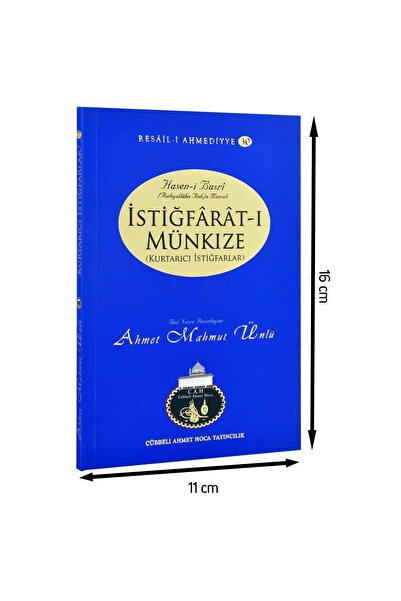 Cübbeli Ahmet Hoca Yayıncılık Cübbeli Ahmed Hoca Istiğfaratı Münkıze Kitabı-1175