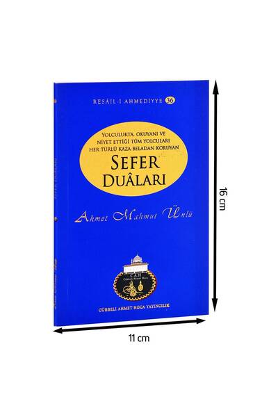 Cübbeli Ahmet Hoca Yayıncılık Cübbeli Ahmed Hoca Sefer Duâları Kitabı--1172
