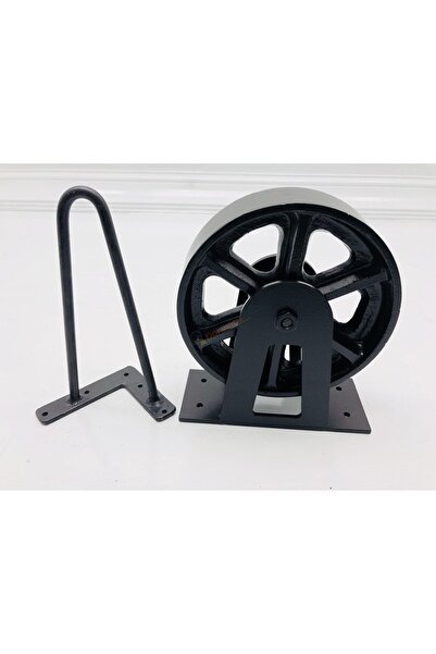 KÜTÜKhouse Dekoratif Döküm Tekerlek 23 Cm