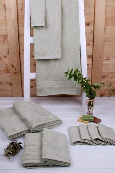 Baveno Set prosoape pentru pictură 100% din plante organice 8 buc