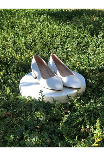 KAFKASLAR Pantofi de damă stiletto cu toc scurt, grosime de 3 cm