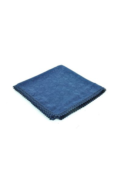 İhvan Τετράγωνο κάλυμμα με σκαλοπάτη μοτίβο Navy Blue