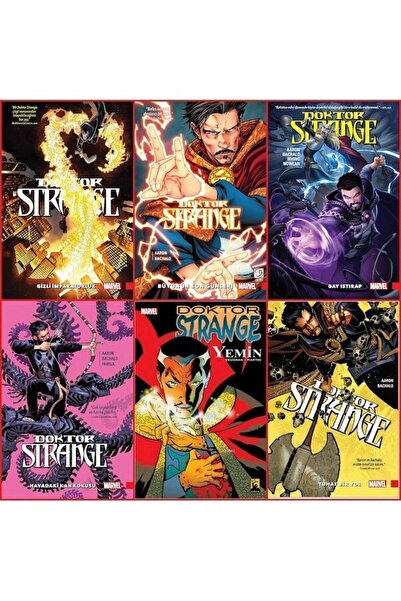 Arka Bahçe Yayıncılık Doktor Strange 6 Cilt Çizgi Roman Set