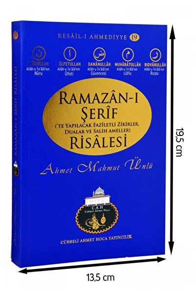 Cübbeli Ahmet Hoca Yayıncılık Ramazan-ı Şerif Risalesi
