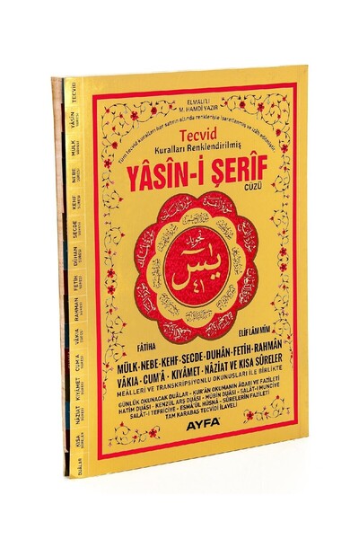 Ayfa Basın Yayın Yasin Kitabı - Orta Boy - 144 Sayfa - Fihristli - Tecvidli -...