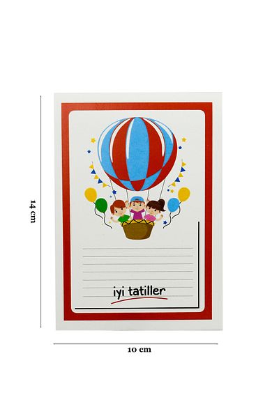 reprodesign Good Holiday Printed 10X14 cm Cards - 30 Pieces Model-4
