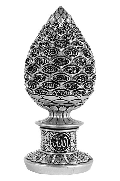 İhvan Esmaül Hüsna Çam Kozalak Kristal Taşlı Dini Hediyelik Biblo (KÜÇÜK BOY)...