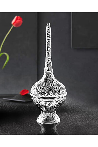 ihvan online 9 Piece Silver Color Decorative Floor Set - Rose Pot Jug and Cup Serving