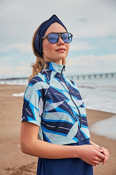 Marina Costum de baie semiînchis cu parașuta - M2446