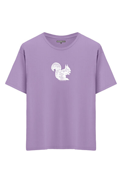 Mounte Bianca Unisex veverica - Oversize kroj T-shirt