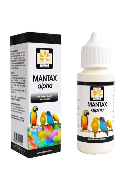 Alpha Fox Veterinary Kuşlar Için Mantar Giderici 30ml