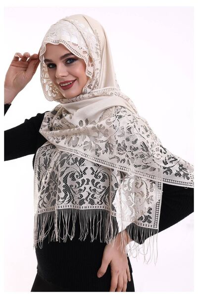 ihvan online Σκούρο Κρεμ Ντελικάτο Σάλι Τούλι - 60x160