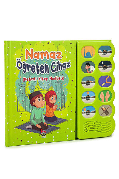 ihvan online Namaz Öğreten Cihaz Resimli Kitap Seti Yeşil