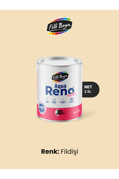 Filli Boya Aqua Reno Mutfak 2.5 Lt Fildişi