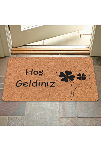 M&H Quality Modern Digital Printed - Welcome Written Mat, Non-Slip Base and Hooded Knitted Blouse