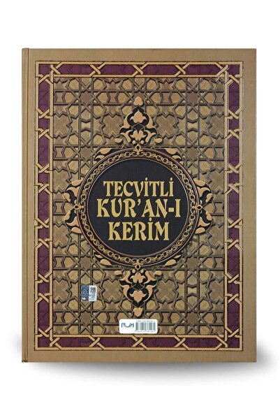 Nuh Yayıncılık Tecvitli Kuran-ı Kerim Kitabı Orta Boy - 9.1259