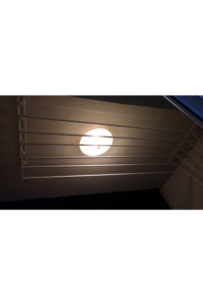 LYRA Yükseklik ayarlı 5 çubuklu metal asansörlü çamaşırlık, 120 cm, şık ve kullanışlı