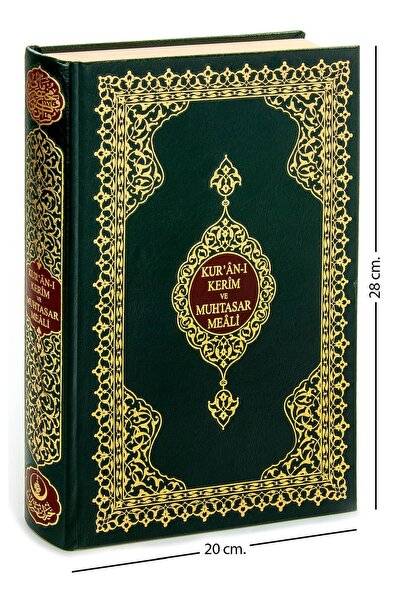 Hayrat Neşriyat Kuranı Kerim Ve Muhtasar Meali - Arapça Ve Meal - Rahle Boy -...
