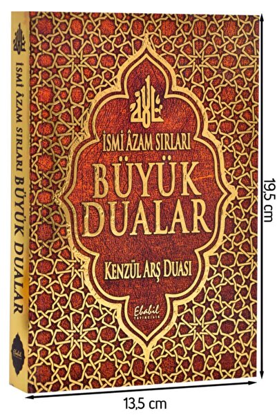 Ebabil Yayınları İsmi Azam Sırları Büyük Dualar Kitabı-1237
