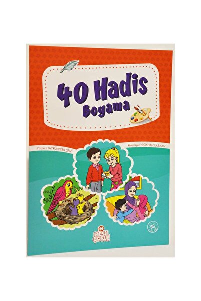 İhvan 40 Hadis Boyama Kitabı- Dini Eğitici Kitap 1174