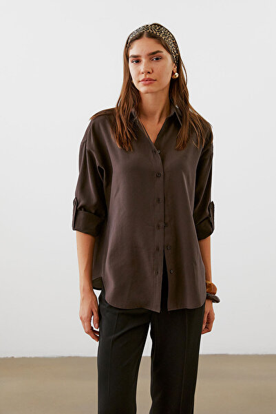 urban focus Oversize Shirt with Epaulettes