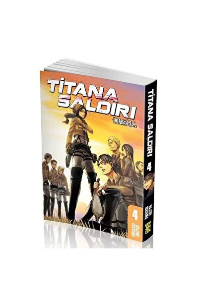 Gerekli Şeyler Titana Saldırı 4.cilt 192 Sayfa Türkçe Manga