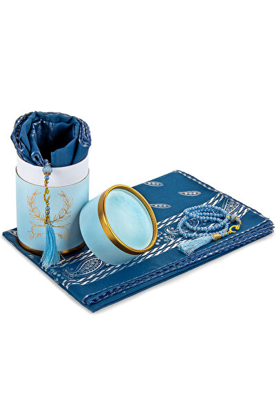 İhvan Набір спеціальних циліндрів кольору нафти - з перловим чотками та покриттям для мевліда