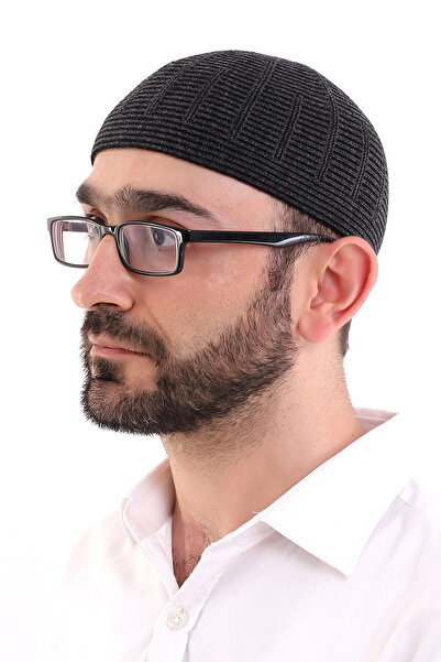 ihvan online Șapcă de iarnă Orlon, culoare dublă - negru