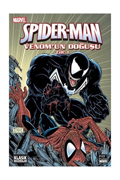 Genel Markalar Spider Man Venom'un Doğuşu Cilt 1 Jim Shooter Roger Stern
