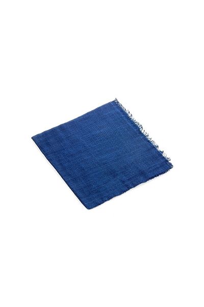 İhvan Φλαμέντο τετράγωνο βαμβακερό κάλυμμα - Navy Blue