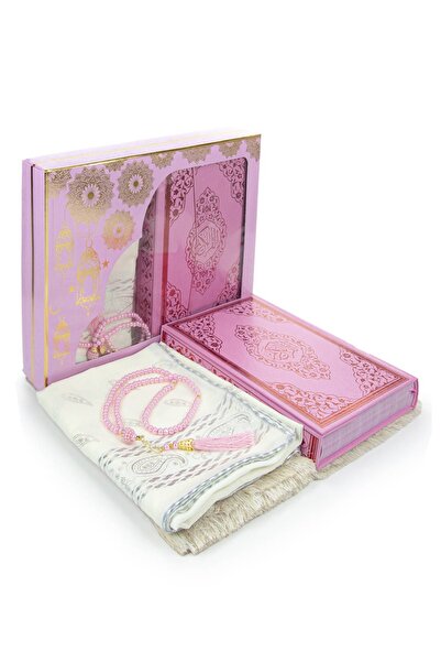 ihvan online Hediyelik Kuran Seti Pembe