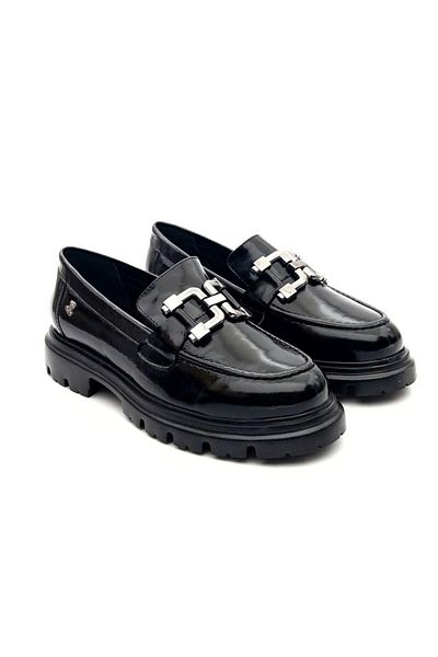 Venüs 2412906 K Women's Genuine Leather - Buckle Thick Sole Loafer