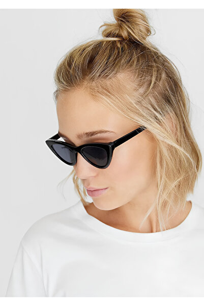 MACERATİ نظارة شمسية سوداء للجنسين من Cat Eys