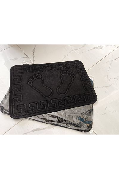 AYHOME Black Water Absorbent mat - Stylish Design, Non-slip Base and Footprint