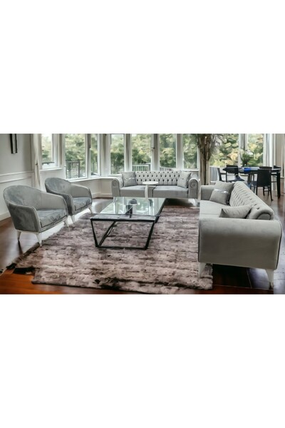 TİTİZKOLTUK Mimoza Chester Koltuk Takımı